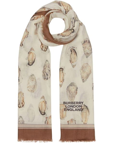 burberry oyster print